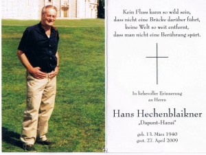 Hans Hechenblaikner